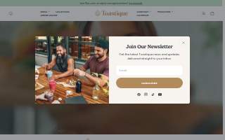 Toastique Annapolis website