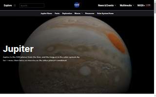 Jupiter's Eye Book Cafe website
