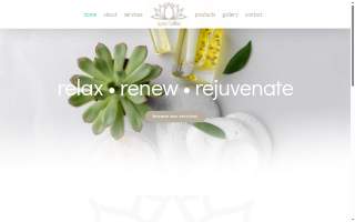 Spa Bliss website