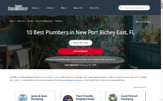 Plumbing Helper website
