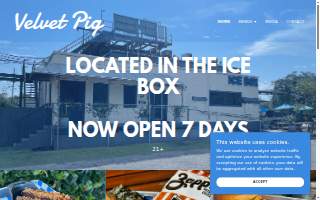 Velvet Pig website