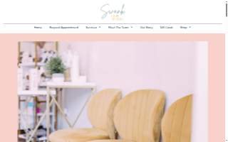 Swank Hair Studio website