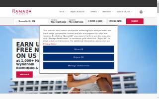 Ramada by Wyndham Fresno Northwest website
