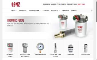 Lenz Construction Company website