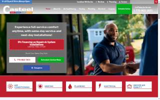 Casteel Trucking website