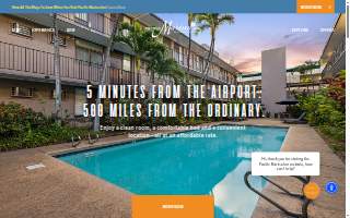 Pacific Marina Inn website