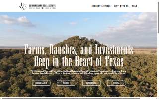 Cunningham Real Estate website