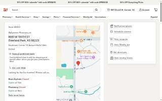 Walgreens of Overland Park website