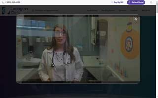 Lexington Clinic East website