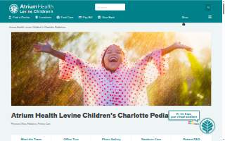 Pediatric Physicians of Newark website