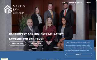 Martin Law Group website