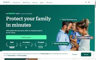 Ethos Salon website
