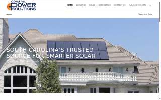 Coastal Power Solutions website