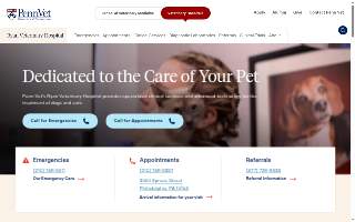 Veterinary Urgent Care Center - East Providence website