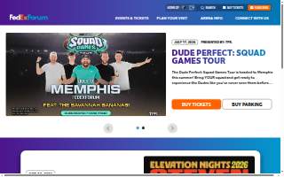 The Arena website