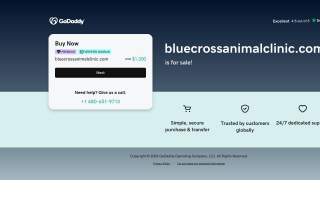 Blue Cross Animal Clinic website