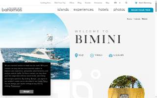 Bimini Bar website