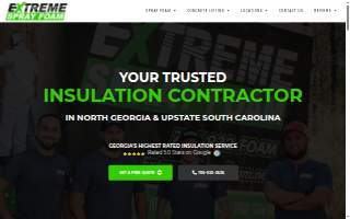 Extreme Spray Foam Seneca website