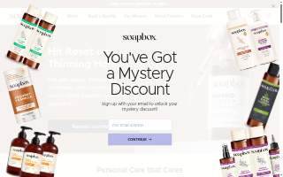 The Soapbox Salon website