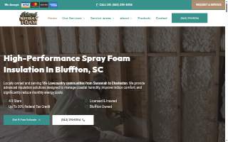 Island Spray Foam LLC website