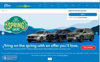 Hill Country Honda website