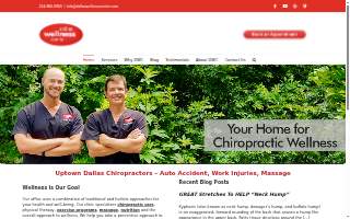 Dallas Wellness Center website