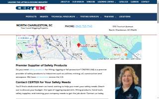 Charleston's Rigging & Marine Hardware Inc. website