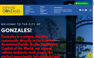 Gonzales Electric website