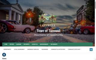 Tazewell Contracting website