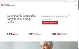 Edelman Financial Engines of San Antonio website