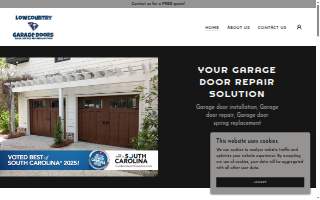 Lowcountry Garage Doors website