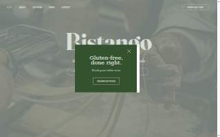 Bistango Martini Lounge website