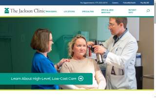 The Jackson Clinic Family Medicine - Dalraida website