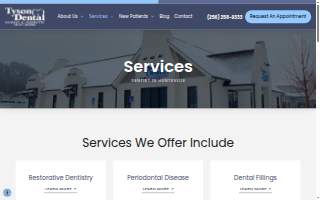 Tyson Dental website