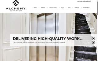 Alchemy Elevator of North Charleston website