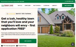 Fairway Lawns of Little Rock website