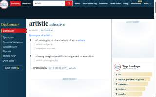 Artistic Strands Salon website