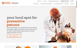 Banfield Pet Hospital of Newnan website
