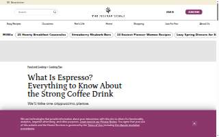 Espresso Palette website