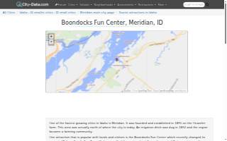 Boondocks website