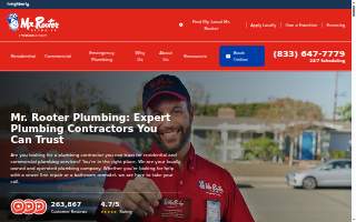 Mr. Rooter Plumbing of Greater Cincinnati website