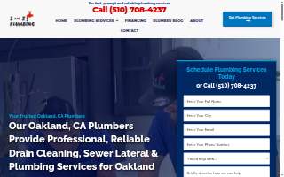Z and Z Plumbing website