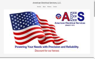 American Electrical Services website