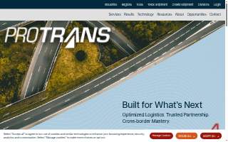 Protrans Automotive & Transmission Specialists website