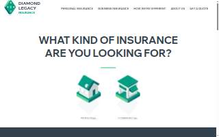 Diamond Legacy Insurance Service, LLC website