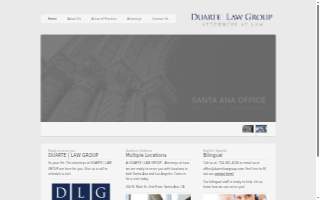 Duarte | Law Group, Apc website