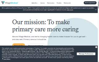 Village Medical - Stockbridge website