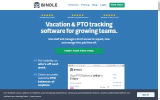 Bindle Coffee website