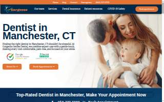 Gorgeous Smiles Dental of Hartford website