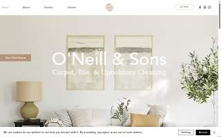 O'Neill and Sons Inc. Moving and Delivery website